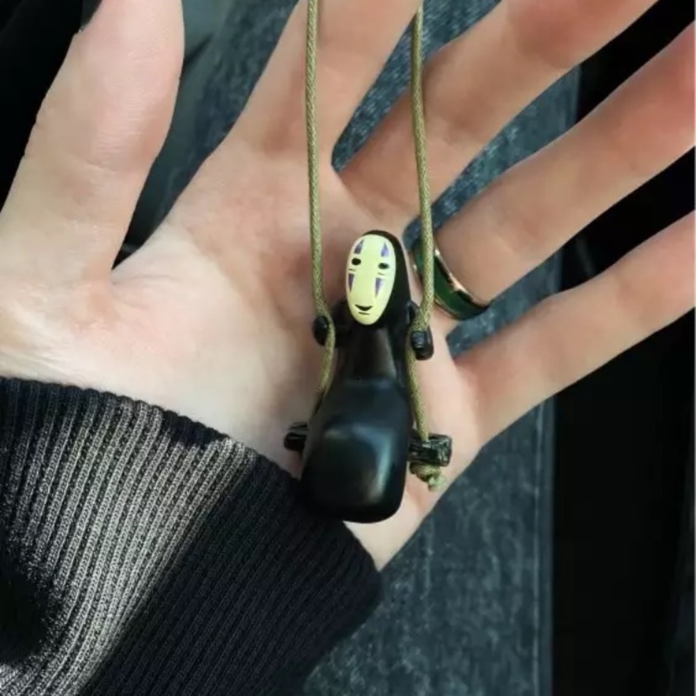 No Face Man Hanging Car Decor